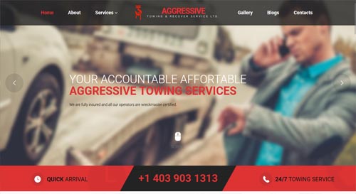 Aggressive Tow (Calgary, Canada)